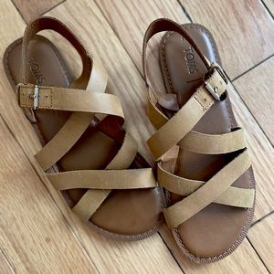 Toms Sicily Sandals Womens size 6W
